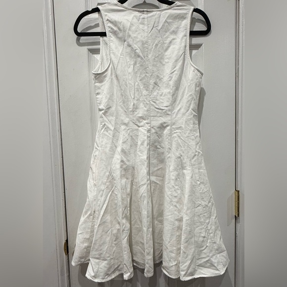 Universal Thread White Button-Front Mini Dress - Picture 3 of 6
